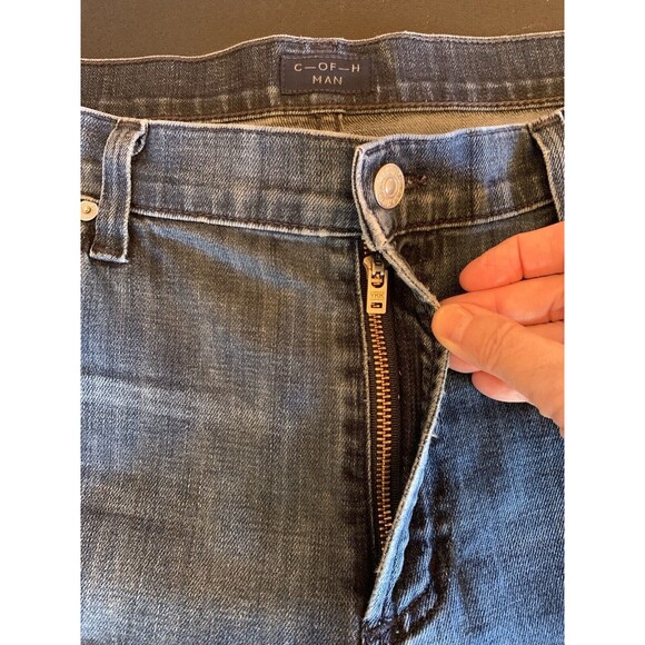 $249 Citizens of Humanity Mens 38x31" Blue Denim Straight Leg Perfect Jeans Note - Picture 4 of 16